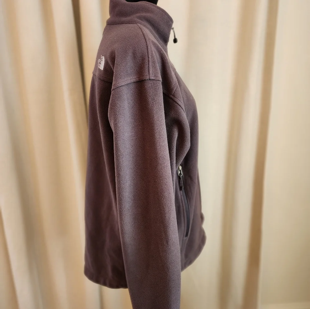 The North Face Mens Windwall Grey Fleece Jacket size M